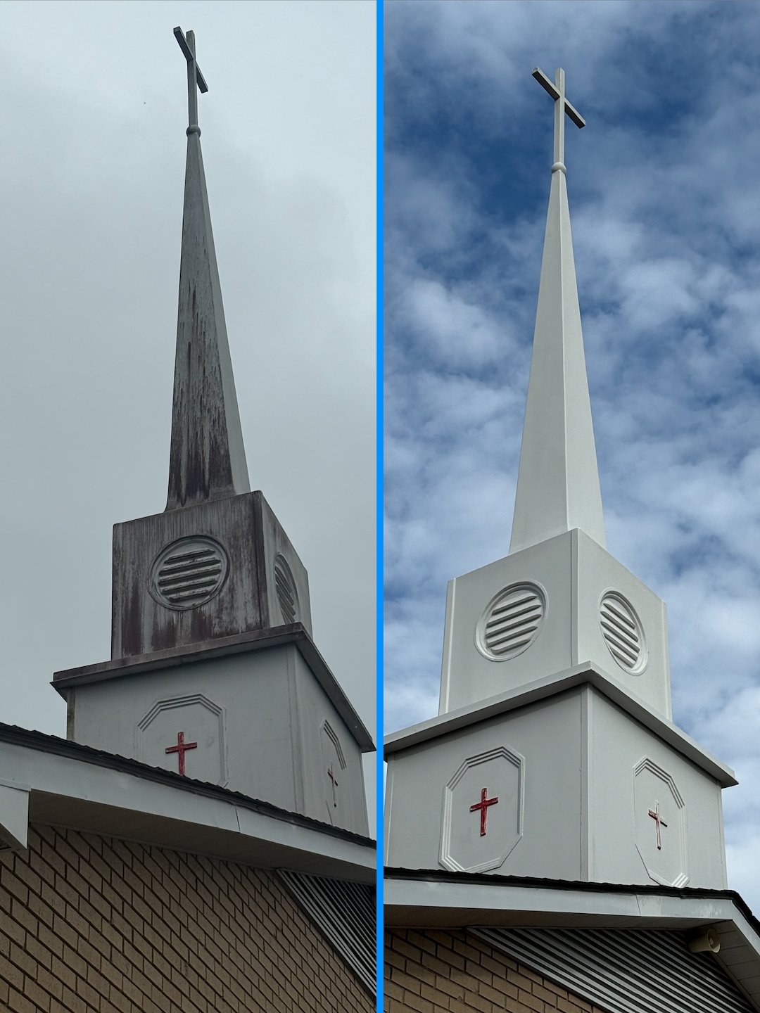 Steeple Cleaning turned out amazing  Image