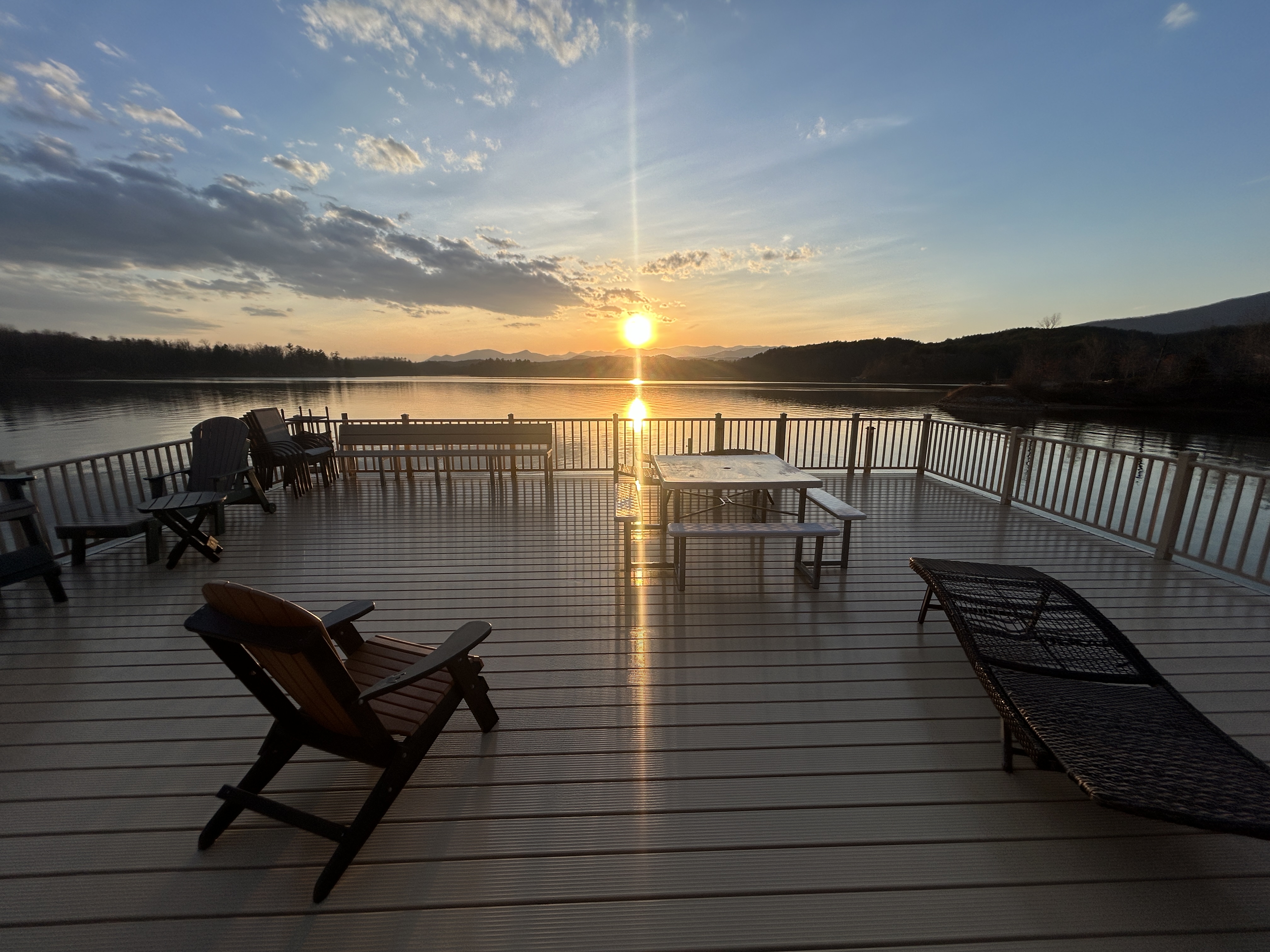 Sunset Point Boat Dock Wash Thumbnail